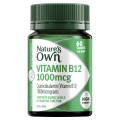 Natures Own Vitamin B12 1000mcg 60 Tablets