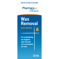 Pharmacy Choice Wax Removal Ear Drops 12ml