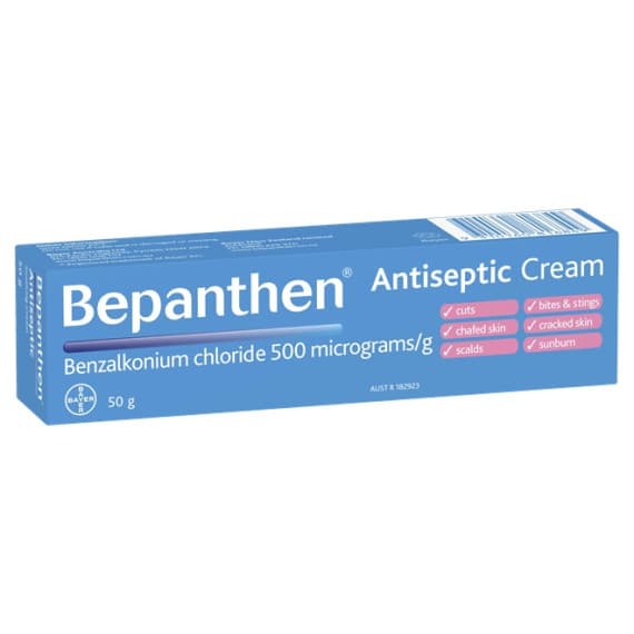 Buy Bepanthen Antiseptic Cream 50g Online Pharmacy Direct AU