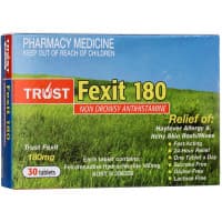 Trust Fexit 180mg 30 Tablets