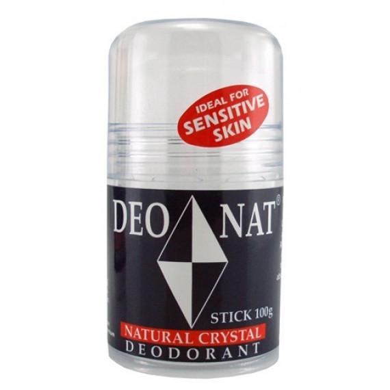 Deonat Crystal Deodorant Stick 100g - Natural Odour Protection | Pharmacy Direct