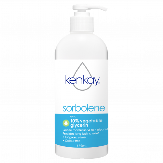 Kenkay Sorbolene With 10 Percent Vegetable Glycerin Pump 325ml