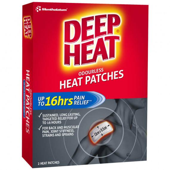 Deep Heat Regular Patches 2 Pack