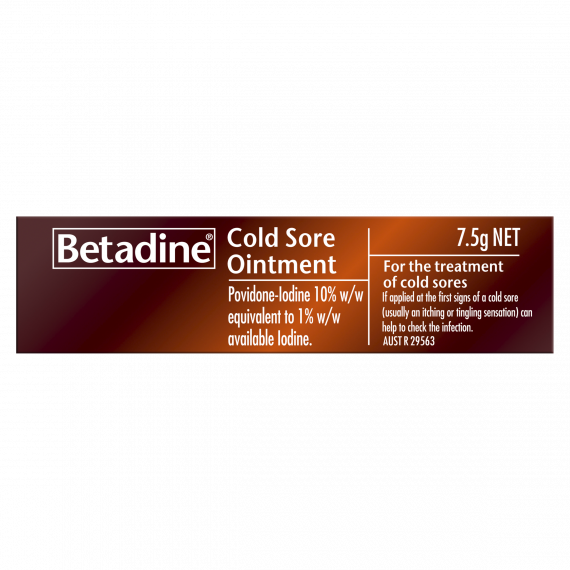 Buy Betadine Cold Sore Ointment 7.5g Online Pharmacy Direct AU
