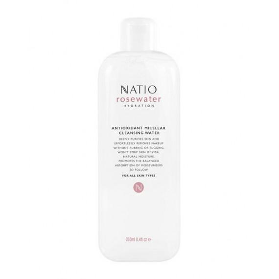 Natio Rosewater Hydration Antioxidant Micellar Cleansing Water 250ml
