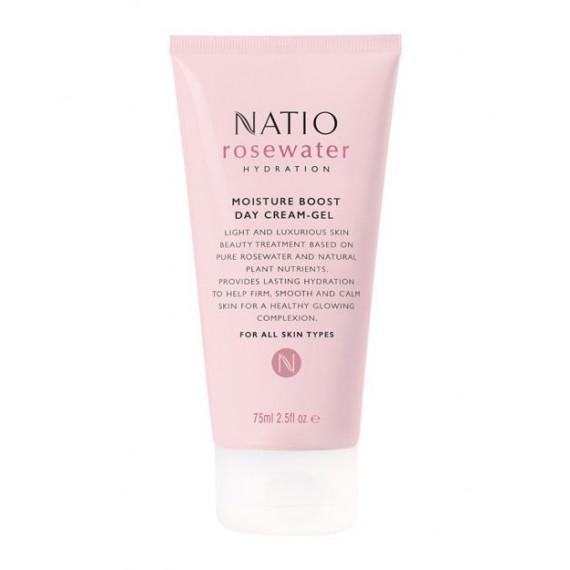 Natio Rosewater Hydration Moisture Boost Day Cream-Gel 75ml