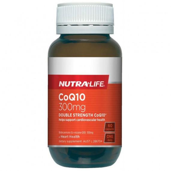 Nutra-Life CoQ10 300mg 60 Capsules - Heart & Energy Support - Pharmacy Direct