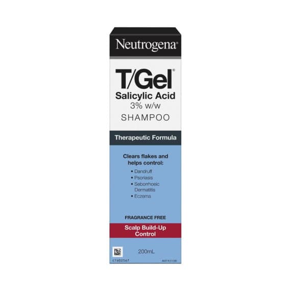 Neutrogena T Gel Salicylic Acid 3 Percent ww Shampoo 200ml
