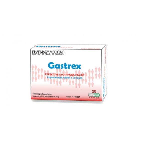 Trust Gastrex 20 Capsules digestive health relief – Pharmacy Direct