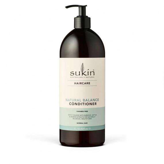 Sukin Natural Balance Conditioner 1L for hydrated and nourished hair - Pharmacy Direct