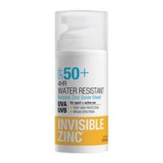 Buy Invisible Zinc Sunscreen Lotion Spf50 Plus 4hr Water Resistant 100ml Online Pharmacy Direct AU