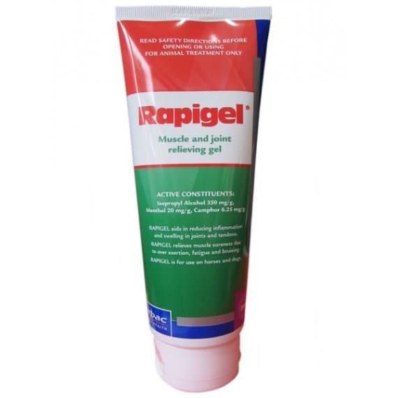 Virbac Rapigel Muscle and Joint Relieving Gel 200g For Animal Use