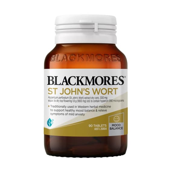Blackmores St John's Wort 90 Tablets for mood & emotional support - Pharmacy Direct