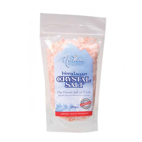 Nirvana Himalayan Salt Granules 250g - Mineral-Rich Seasoning at Pharmacy Direct