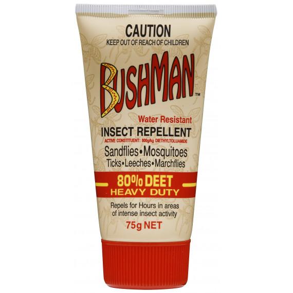 Bushman Heavy Duty 80 DEET Insect Repellent Gel 75g - Buy Online at Pharmacy Direct