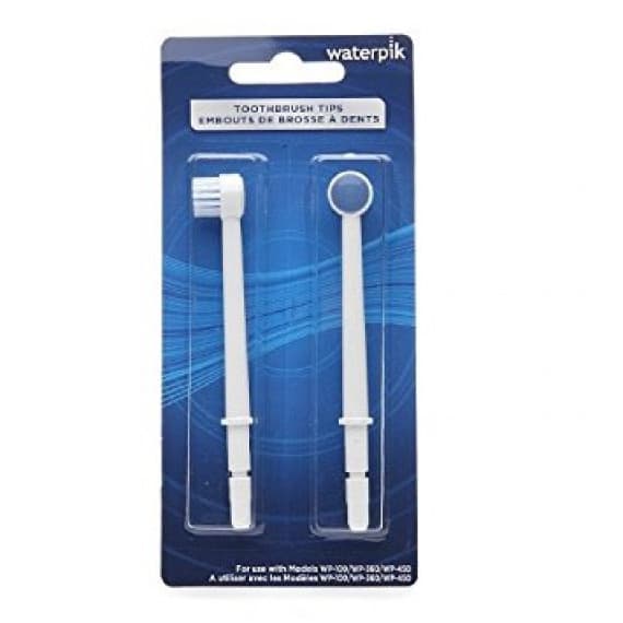 Waterpik Toothbrush Tips 2 pack for improved gum care – Pharmacy Direct