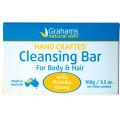 Grahams Natural Cleansing Bar with Manuka Honey 100g