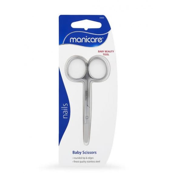 Manicare Baby Safety Scissors gentle trimming for infants – Pharmacy Direct