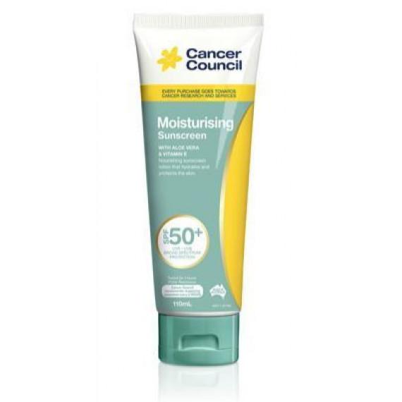 Cancer Council Moisturising Sunscreen SPF50 Plus Tube 110ml