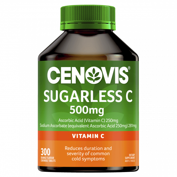 Cenovis Vitamin C Sugarless 500mg 300 Tablets