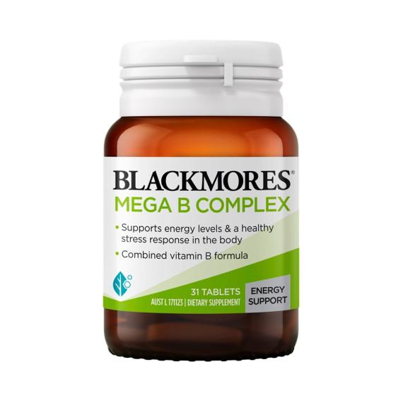 Blackmores Mega B-Complex 31 Tablets - Buy Online at Pharmacy Direct