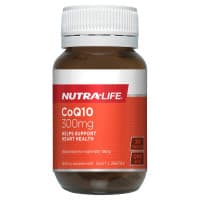 Nutra Life COQ10 300mg 30 Capsules Expiry Date 08/03/26