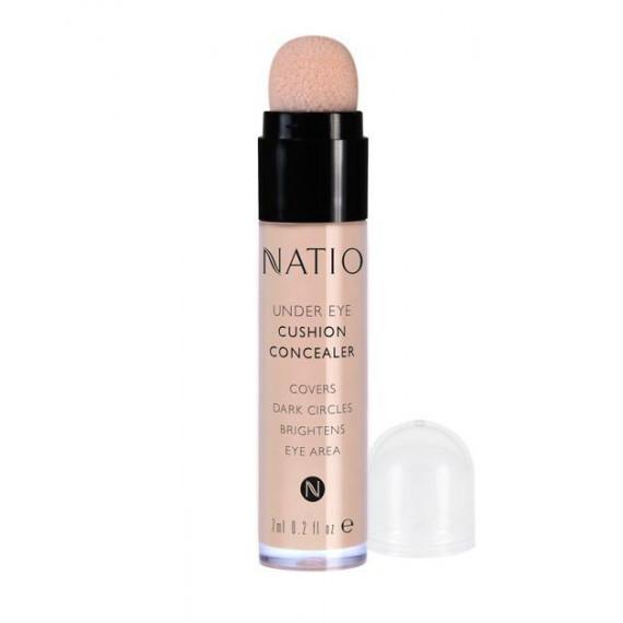 Natio Under Eye Cushion Concealer 7ml for smooth coverage at Pharmacy Direct