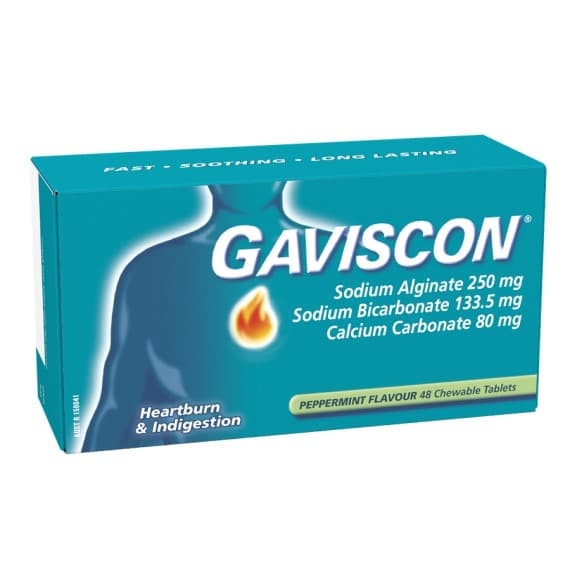Gaviscon Core Peppermint 48 Pack