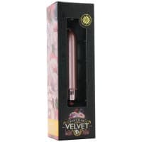 Rocks Off Bullet Vibrator Touch of Velvet Rose Blush 90mm