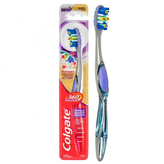 Colgate 360 Advanced Soft Toothbrush - Buy Online at Pharmacy Direct
