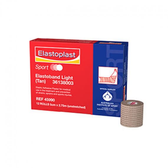 Buy Elastoplast Sport Elastoband Light Tan 5cm x 2.75m Single Roll Online Pharmacy Direct AU