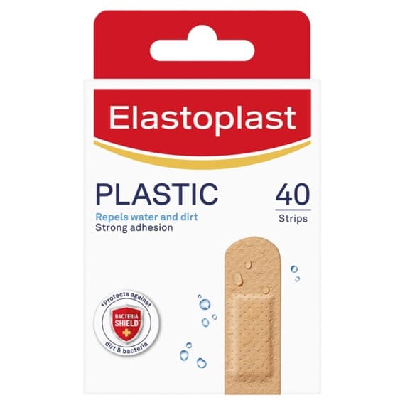 Buy Elastoplast Plastic Water Resistant Plasters 40 Strips Online Pharmacy Direct AU