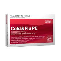 Pharmacy Action Cold and Flu PE 24 Tablets