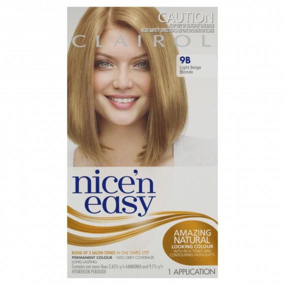 Clairol Nice N Easy 9B Light Beige Blonde
