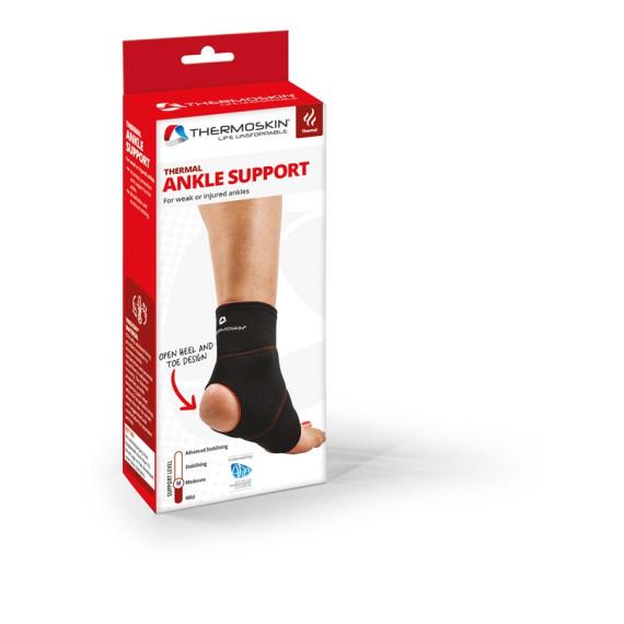 Thermoskin Thermal Ankle Support Black Small