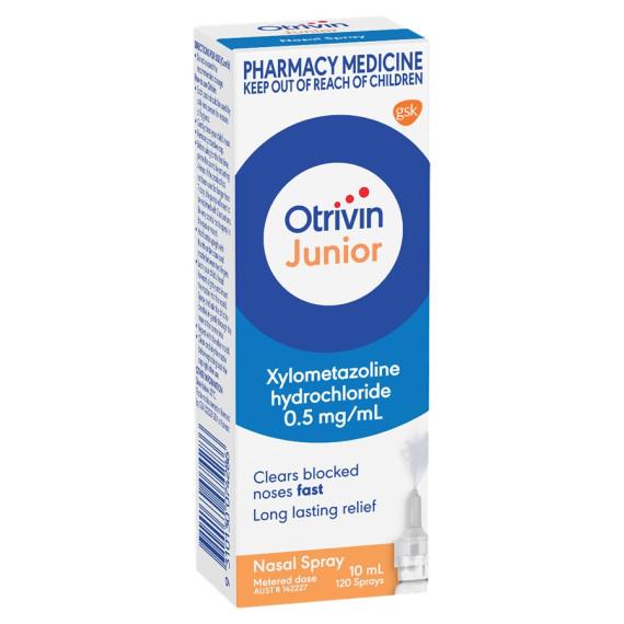 Otrivin Junior Nasal Spray for Blocked Nose 10mL