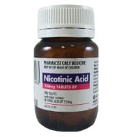 Nicotinic Acid 100 Tablets 250mg S3