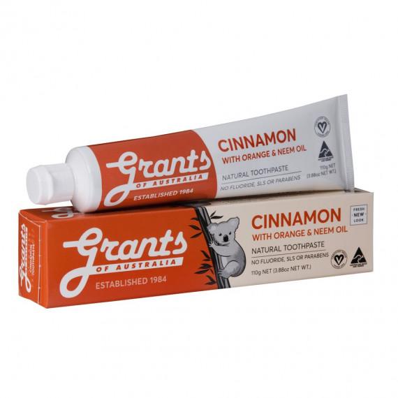 Grants of Australia Cinnamon Toothpaste 110g - Fresh Breath & Oral Care | Pharmacy Direct