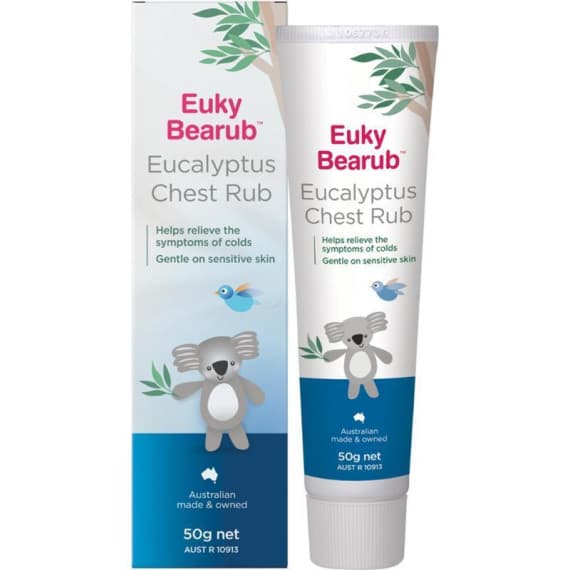 Buy Euky Bearub Eucalyptus Chest Rub 50g Online Pharmacy Direct AU