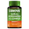 Cenovis Garlic and Horseradish Plus C Complex 120 Capsules