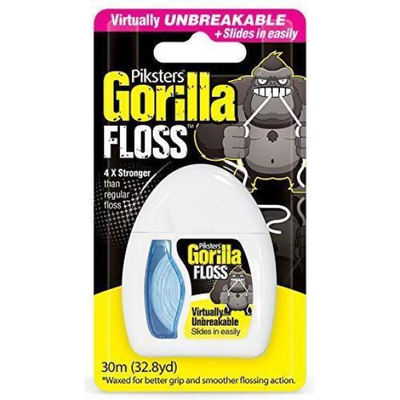 Piksters Gorilla Floss 30m strong dental cleaning – Pharmacy Direct
