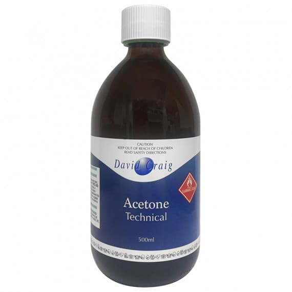 David Craig Acetone 500ml