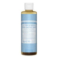 Dr. Bronners Pure Castile Baby Liquid Soap Unscented 236ml