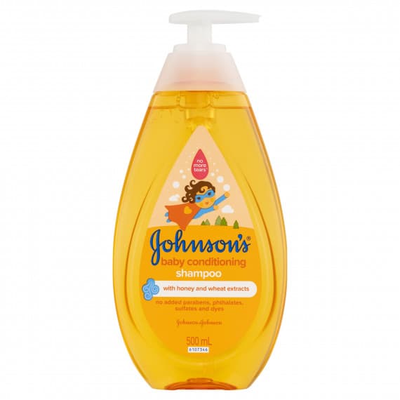 Johnson's Baby Conditioning Shampoo 500ml - Shop Online at Pharmacy Direct for Gentle Hair Care