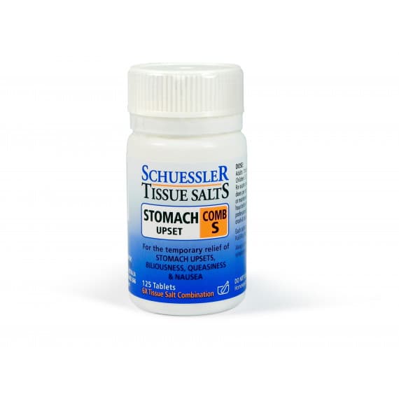 Martin & Pleasance Schuessler Comb S Stomach Upset 125 Tablets