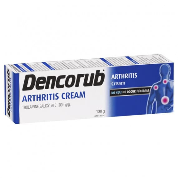 Dencorub Arthritis Cream 100g joint pain relief – Pharmacy Direct