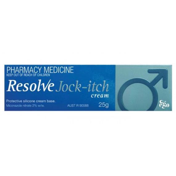 Ego Resolve Jock Itch cream 25g antifungal relief – Pharmacy Direct
