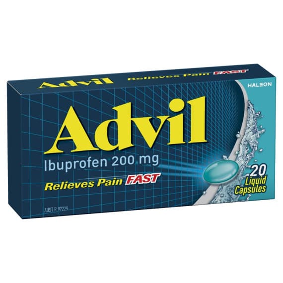 Buy Advil Liquid Capsules 20 Capsules Online Pharmacy Direct AU