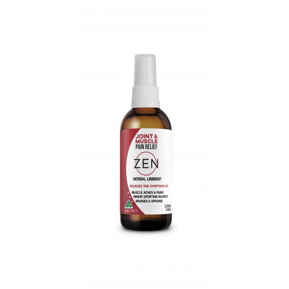 Martin Pleasance Zen Herbal Liniment Spray 100ml for muscle relief and pain soothing at Pharmacy Direct