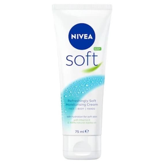 Nivea Soft Cream 75ml tube for hydration and nourishment – Pharmacy Direct